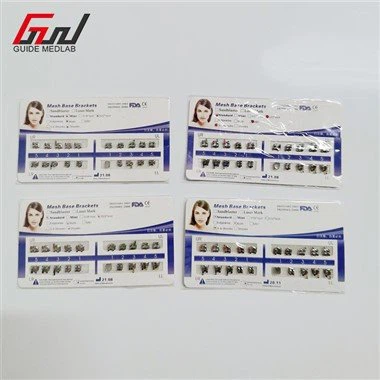 Metalliset ja keraamiset hammasraudat