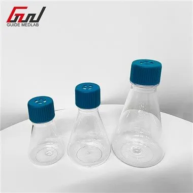 Muovinen Erlenmeyer-pullo